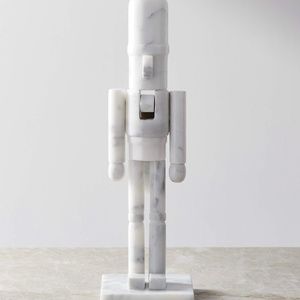 New CB2 Arabesco White Marble Nutcracker